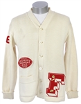 1965-66 Co-Champs Piedmont District Sand Knit Football Sweater