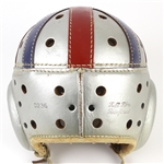 1940's-50's College All Stars Silver/Red/Blue Game Worn Football Helmet (MEARS LOA)