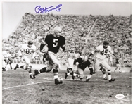 1957-1966 Paul Hornung Green Bay Packers Signed 11"x 14" B&W Photo *JSA*