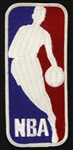 1980s NBA National Basketball Association 2 3/4"x 6 1/2" League Logo Patch 