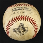 1998 (March 31) Arizona Diamondbacks Colorado Rockies ONL Coleman Bank One Ballpark Opening Day Game Used Baseball (MEARS LOA) 1st Game in Franchise History