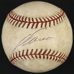 2000-01 Jose Canseco Rays/Yankees/White Sox Signed OML Selig Game Used Baseball (MEARS LOA/JSA)