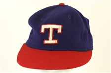 1977-79 Connie Ryan Texas Rangers Game Worn Cap (MEARS LOA)