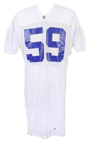 1995 Brian Williams New York Giants Practice Jersey (MEARS LOA)
