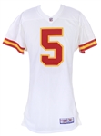 1998 Louie Aguilar Kansas City Chiefs Road Jersey (MEARS LOA)