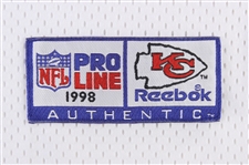 1998 Louie Aguilar Kansas City Chiefs Road Jersey (MEARS LOA)