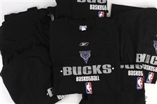 Milwaukee Bucks NBA Reebook Basketball T-shirts Lot of 6 size 3XL