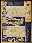 1945 (August 1) Mel Ott Career HR #500 New York Giants Boston Braves Scored Polo Grounds Scorecard 