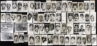1940s-1990s St Petersburg Times, Sporting News, and Boston Herald Archived Baseball and Football Photos (Lot of 175)