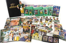 1960s-2000s Newspapers, Magazines, TV Guides, Football Programs Including Green Bay Packers, Elvis, and more (Lot of 70+)