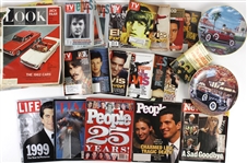 1960s-2000s Newspapers, Magazines, TV Guides, Football Programs Including Green Bay Packers, Elvis, and more (Lot of 70+)