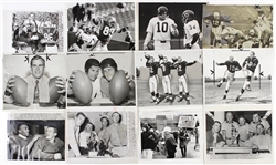 1960s-1980s Football 8"x 10" B&W Original Type 1 Photos (Lot of 250+)