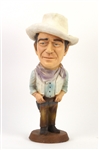 1979 John Wayne Esco Chalkware 19" Statue 