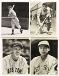 1930s Boston Red Sox & Louisville Colonels Original 8"x 10" Photos (4)