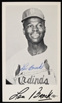 1970s Lou Brock St. Louis Cardinals 3"x 5" Postcard 