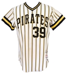 1977 Dave Parker Pittsburgh Pirates Signed Game Worn Home Jersey (MEARS A10/JSA)