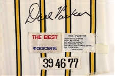 1977 Dave Parker Pittsburgh Pirates Signed Game Worn Home Jersey (MEARS A10/JSA)