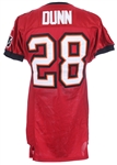 2000 Warrick Dunn Tampa Bay Buccaneers Game Worn Home Jersey (MEARS LOA)