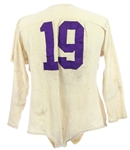 1949-51 Bill Earley Washington Huskies Game Worn Football Jersey (MEARS LOA)