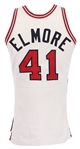 1971-74 Len Elmore Maryland Terrapins Game Worn Home Jersey (MEARS LOA)