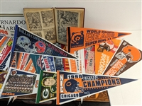 1920's-2000's Football Memorabilia (Lot of 500+)