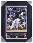 2007 Prince Fielder Milwaukee Brewers Signed 24"x 33" Framed Photo (JSA)