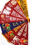 30+ Lot College Pennants