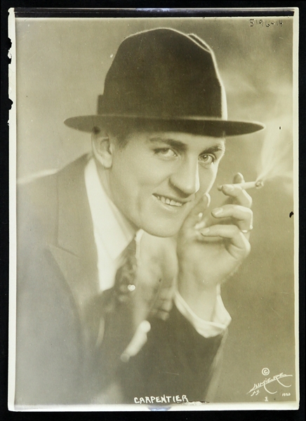 1910-20s Georges Carpentier French Boxing Champ 5"x 7" Bain Studio Photo 