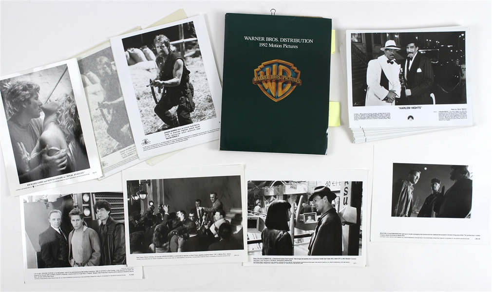 1990s Movie Lobby Cards and Warner Bros Catalog (Lot of 50+)