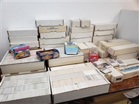 1980s-1990s Baseball, Football and Basketball Cards  (Lot of 8,000+)