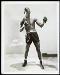 1931-1938 Eligio Sardiñas Montalvo "Kid Chocolate" 8"x 10" Photo 