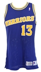 1993-94 Sarunas Marciulionis Golden State Warriors Road Jersey (MEARS LOA)