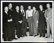 1933 All-Star Boxing "Old Timers" Including Jack Dempsey, Jim Jeffries and more 7"x 9" Photo 