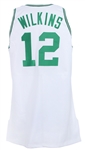 1994-95 Dominique Wilkins Boston Celtics Game Worn Home Jersey (MEARS A5)