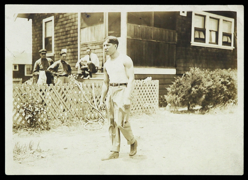 1910-1923 Joe Rivers Lightweight Boxer 5"x 7" Photo 
