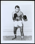 1960s Carlos Ortiz Boxing Champion 8x10 B&W Photo