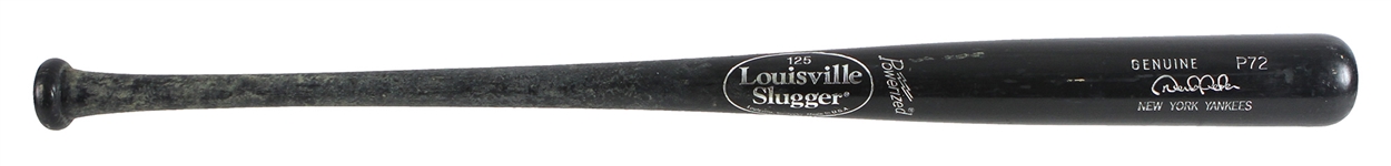 2006-07 Derek Jeter New York Yankees Louisville Slugger Professional Model Game Used Bat (MEARS A8.5 & PSA/DNA GU 6) Likely Alex Rodriguez Use