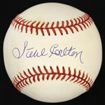 1989-1994 Steve Carlton Autographed OBNL Baseball (MEARS LOA/JSA)