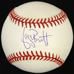 1984-1994 George Brett Kansas City Royals Autographed OBAL Baseball (MEARS LOA/JSA)