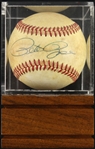 1970-1986 Pete Rose Autographed OBNL Baseball (MEARS LOA/JSA)