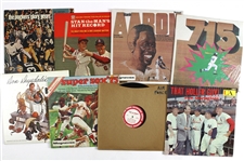 1950s-1970s Baseball, Football, & Basketball Vinyl Records (Lot of 30)