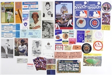 1950s-2000s Baseball, Basketball and Football Ticket Stubs, Schedules, Postcards and more (Lot of 130+)