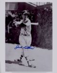 1953-56 Milwaukee Braves Jack Dittmer Autographed 8x10 B/W Photo (JSA)