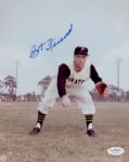 1951-65 Bob Friend Pittsburgh Pirates Autographed 8x10 Color Photo *JSA*