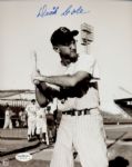 1951 St. Louis Cardinals Dick Cole Autographed 8x10 Photo (JSA)