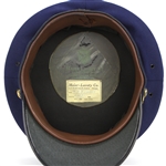 1972 Andy Frain Wrigley Field Chicago Usher Uniform Cap (MEARS LOA)