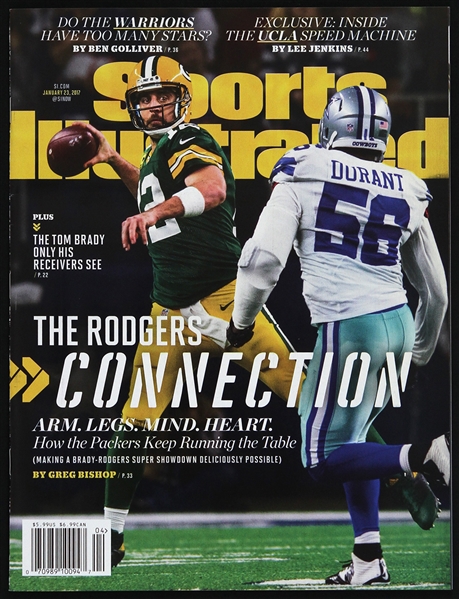 2017 Aaron Rodgers Green Bay Packers Sports Illustrated