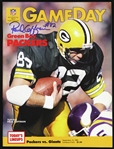 1985 Paul Coffman Green Bay Packers Signed Packers vs Giants Game Day Program (JSA)
