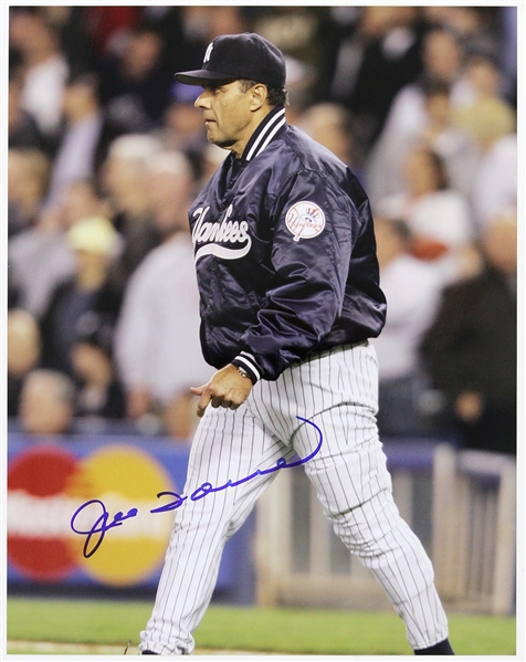 1996-2007 Joe Torre New York Yankees Signed 11"x 14" Photo (JSA)