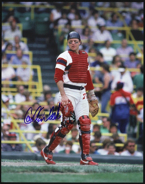 1981-1993 Carlton Fisk Chicago White Sox Signed 11"x 14" Photo (JSA)